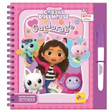 Скечбук Lisciani Gabby’s Dollhouse Gabdorable Waterbook In Display