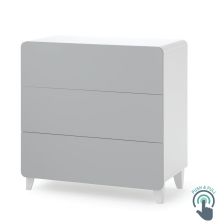 Скрин Italbaby MOOD Como 3ч. Осн. цвят бял + доп. цвят Grey