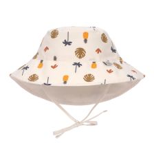 Двулицева слънцезащитна шапка Lassig Splash & Fun Botanical, 3-36 месеца