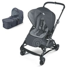 Бебешка количка 2в1 Jane Concord Soul + Scout, Steel Grey, с нарушена опаковка