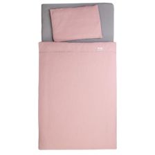 Спален комплект Baby Matex Muslin, 3 ч.,100х135 см, розов, 0073