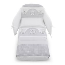 Спален комплект Italbaby FLASH Pony Bubbles 4ч. 70х130 см с обиколник