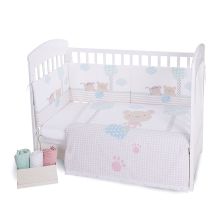 Спален комплект Kikka Boo Fantasia 3 части, с обиколник, 60/120 см