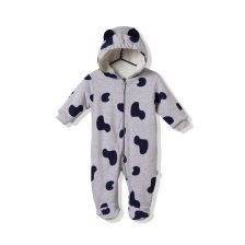 Гащеризон Bebetto с качулка памук 3-9м. T2502