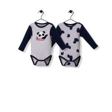 Боди Bebetto 2бр. панда 12-36м. T2506