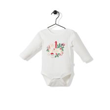Бебешко коледно боди Bebetto My First Christmas 3-18 м. T2523