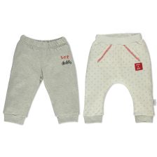 Панталонки Bebetto Mam&Dad 2бр. 6-24м. T 2637