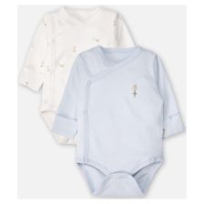 Бебешко боди Bebetto MY FIRST PLAYMATE BLUE 2бр. 0-3 м, T4383