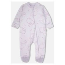 Бебешки гащеризон Bebetto RABBIT AND CARROTS LILAC 0-9м., T4407