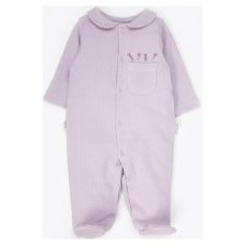 Бебешки гащеризон Bebetto RABBIT AND CARROTS LILAC 0-9м., T4408