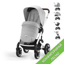 Бебешка количка Cybex Talos S Lux: избери лесно своята конфигурация