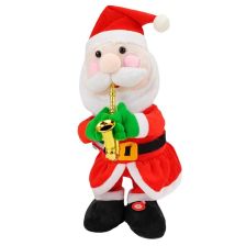 Танцуващ, пеещ и светещ Дядо Коледа Raya Toys 32 см