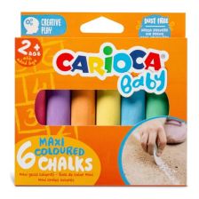 Тебешири CARIOCA Baby, 6 цвята