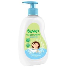Течен сапун Бочко - Сензитив, 410 мл