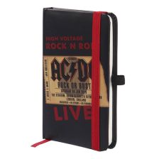 Тефтер A6 Cerda AC/DC Rock or Bust