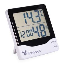 Термометър Cangaroo с дигитален часовник и хигрометър - TL8020