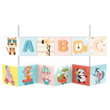 Тиха книжка за бебе Raya Toys ABC Животни