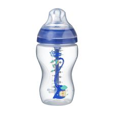 Шише за хранене Tommee Tippee Anti-Colic 3м. 340 мл. Син TT.0032