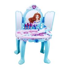 Детска тоалетка с аксесоари Raya Toys Ледена принцеса