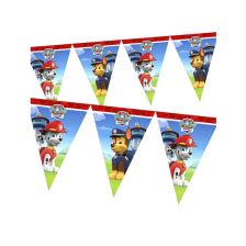 Триъгълно флагче Procos Paw Patrol 9бр.