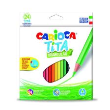 Цветни моливи CARIOCA Tita, 24бр