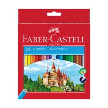 Цветни моливи Faber-Castell Замък 24 цвята