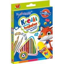 Моливи за рисуване St. Majewski Bambino, 18 цвята