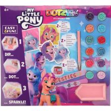 Творчески комплект Diamond Dotz My Little Pony Sparkle on! Направи си сам снимки, гривни и стикери с детски диамантен гоблен