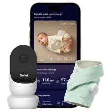 Умен бебешки чорап със сензор и камера Owlet Dream Sock & Cam 2