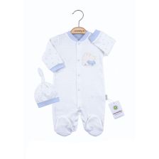 Комплект CICCIM BABY 2 части Зайче и Мече Син Размер 62-74 см 4600