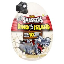 Епично динозавърско яйце Zuru Smashers Dino Island с фигурки, слайм и пясък, над 10 изненади, асортимент