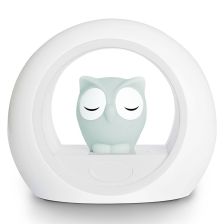 Детска нощна лампа ZAZU Lou the owl, със сензор за плач