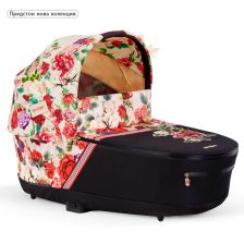 Кош за новородено Cybex Priam 4 /e-PRIAM Lux Spring Blossom