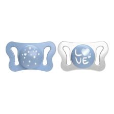 Залъгалка Chicco Physio Micro Love, 0-2м, 2бр.