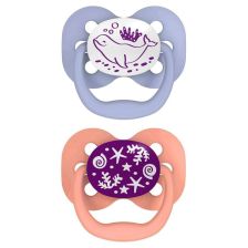 Залъгалка Dr.Brown's Advantage етап 1, светещи, 2 броя