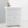Скрин Italbaby BABY CHIC 3ч. с вана и повивалник Бял