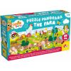 Образователна игра Lisciani Puzzle Panorama the farm