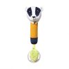 Плюшена писукаща играчка Babyono Play More Badger Edmund, 1432