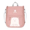 Преносимо легло-раница 2в1 Kikka Boo Bear Pink
