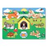 Дървен пъзел Melissa and Doug Домашни животни 19053