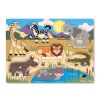 Дървен пъзел Melissa and Doug Сафари 19054