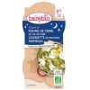 Био меню Babybio Лека нощ - Тиквички, картофи и пармезан 2x200гр 8м+