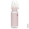 Бебешко шише за хранене NIP Trendy, Flow M, 250 мл, 6 месеца +