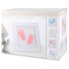 3D oтпечатък за бебе за ръчичка и краче Dooky Crystal Memories Deluxe, с рамка