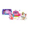 Детски касов апарат Raya Toys с аксесоари, розов, на батерии