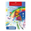 Блок за рисуване Faber-Castell офсетова хартия А4 20 листа