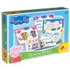 Комплект за рисуване Lisciani Peppa Pig Училище по рисуване