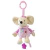 Музикална плюшена играчка Babyono Мишка с гризалка 927