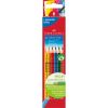 Акварелни моливи Faber-Castell Grip 6 цвята