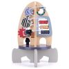 Бебешка играчка Raya Toys Дървен лабиринт Ракета
